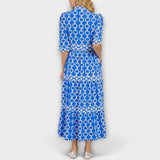Vestido Midi com Correntes