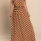 Hannah™ | Vestido longo de bolinhas da Lina