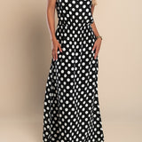 Hannah™ | Vestido longo de bolinhas da Lina