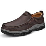 Sapatos de couro elegantes