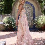 Serena™ | Vestido Pêssego Rug