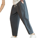 Pantalona de algodão Roma