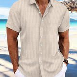 Camisa casual de manga curta