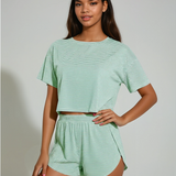Tranquil Striped Pajama Set