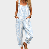 Moda Lusitana - Macacão Estampado Confortável