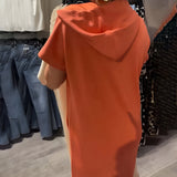 Saskia™ | Vestido casual com capuz