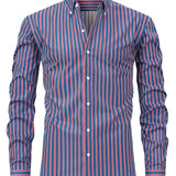 Camisa às riscas chique