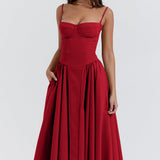 Kiki | Vestido midi retrô