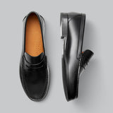 Mocassins de couro chiques