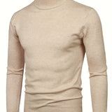 Camisola de gola alta elegante