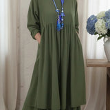 Melvaria | Vestido Midi Relaxado