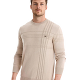 Camisola para homem com design axadrezado