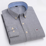 Camisa casual de algodão