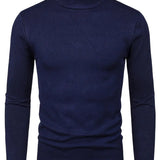 Camisola de gola alta elegante