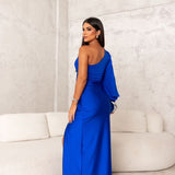 Moda Lusitana - Vestido Elegante de Cetim