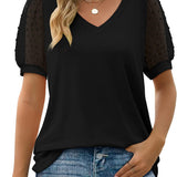Lara | Top elegante com decote em V