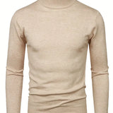Camisola de gola alta elegante