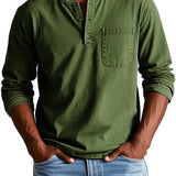 Lenoir™ | Camisa vintage de manga comprida
