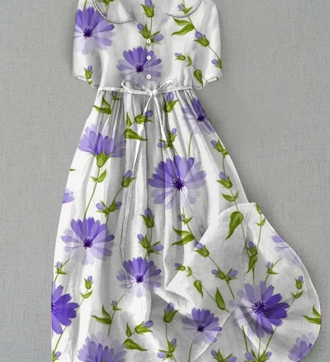 Arya - Vestido Vintage com Elegância Atemporal