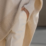 Anneta | Suéter poncho oversized