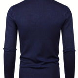 Camisola de gola alta elegante