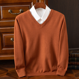 Camisola com decote em V chique