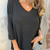 SEMBE - TOP DE MALHA BOHO
