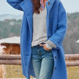 Amélia : Casaco de inverno comprido e elegante