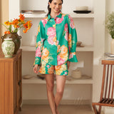 Moda Lusitana - Conjunto Escarlate Verde
