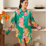 Moda Lusitana - Conjunto Escarlate Verde