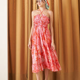 Moda Lusitana - Vestido Midi Hera Vermelha