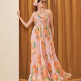Moda Lusitana - Vestido Midi Hera Rosa