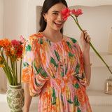 Moda Lusitana - Macacão Gardénia Rosa