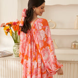 Moda Lusitana - Vestido Nyra Laranja