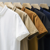 Camisa pólo de algodão para homem