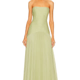 Carina | Vestido comprido sem mangas