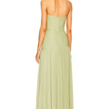 Carina | Vestido comprido sem mangas