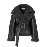 Elvira | Casaco de Shearling com Cinto