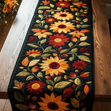 Caminho de Mesa Acolchoado Girassol dos Outono
