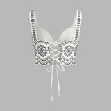 Moda Lusitana - Conjunto Cropped e Saia Bordada