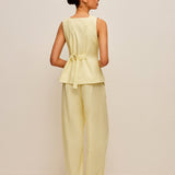 Moda Lusitana - Conjunto Blusa e Calça Elegante