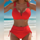 Moda Lusitana - Biquíni Push Up de Cintura Alta