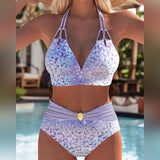 Moda Lusitana - Biquíni Estampado de Halter
