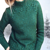Marijke | Suéter elegante de gola alt
