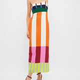 Elsa – Vestido de Verão Colorido e Confortável
