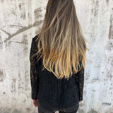 Lena | Blazer de renda transparente com estrutura elegante