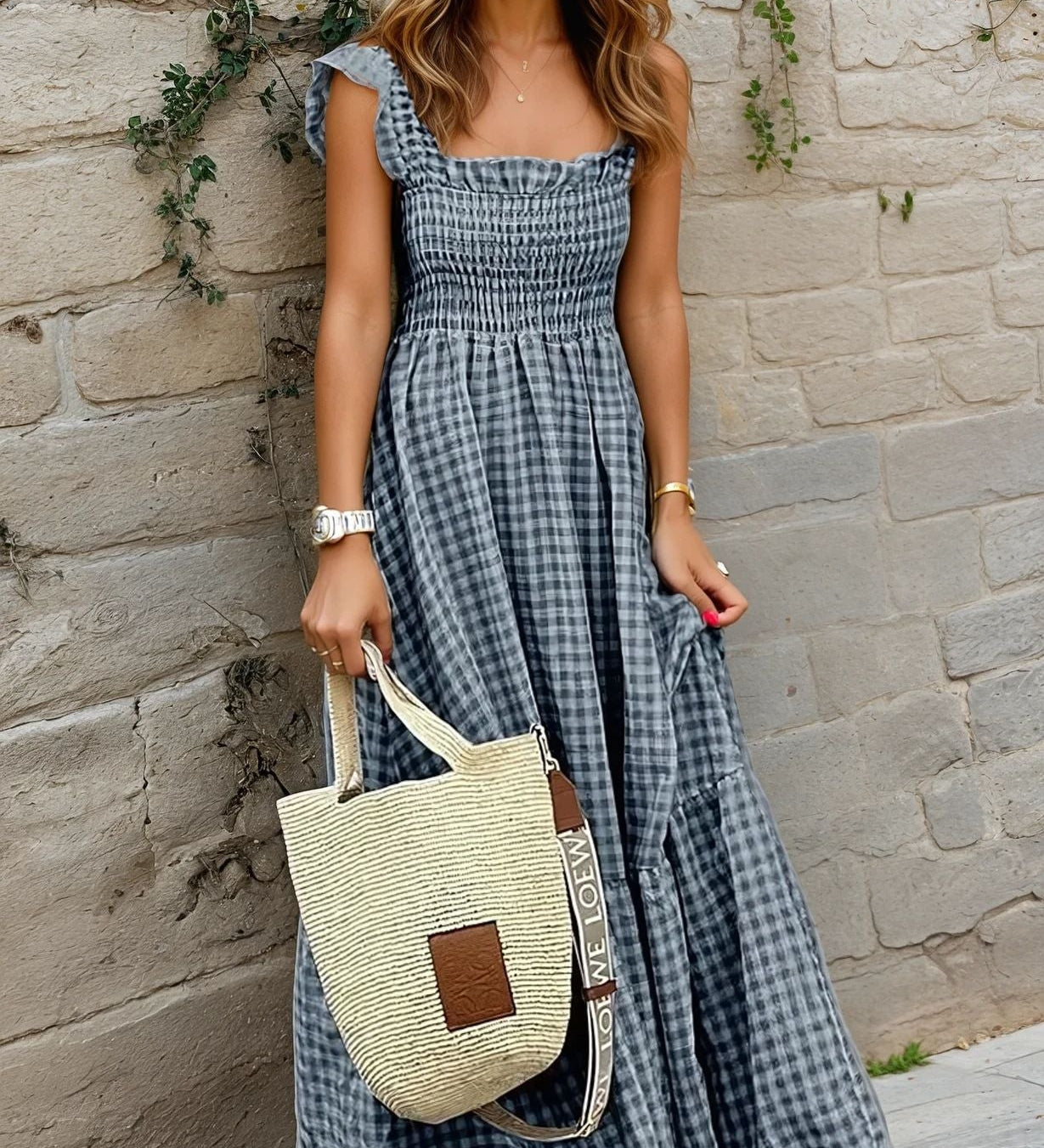 Ana - Vestido Xadrez
