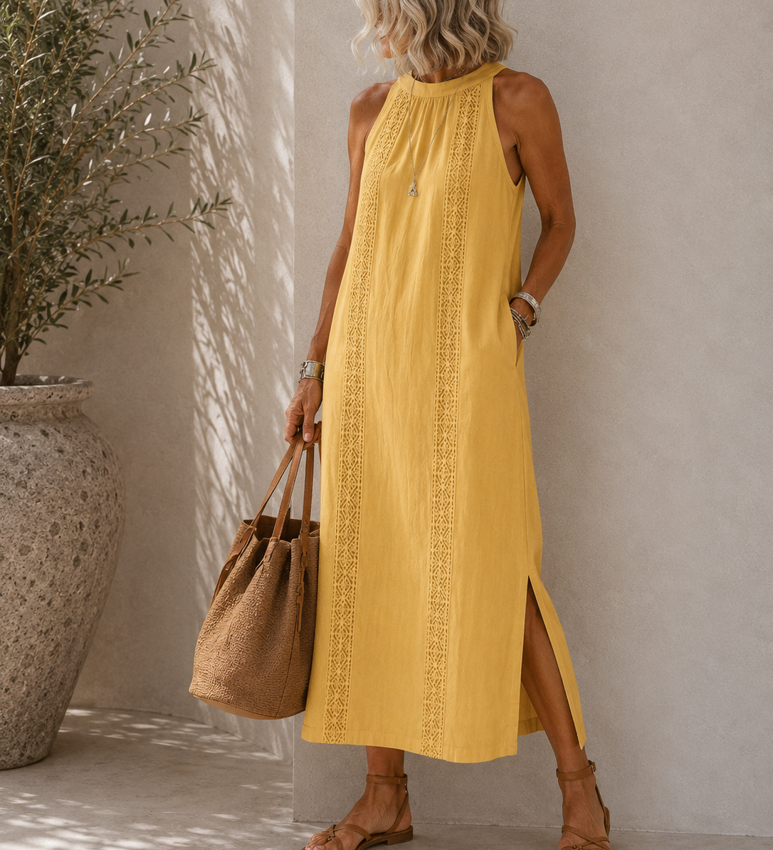 Relaxed Midi Dress