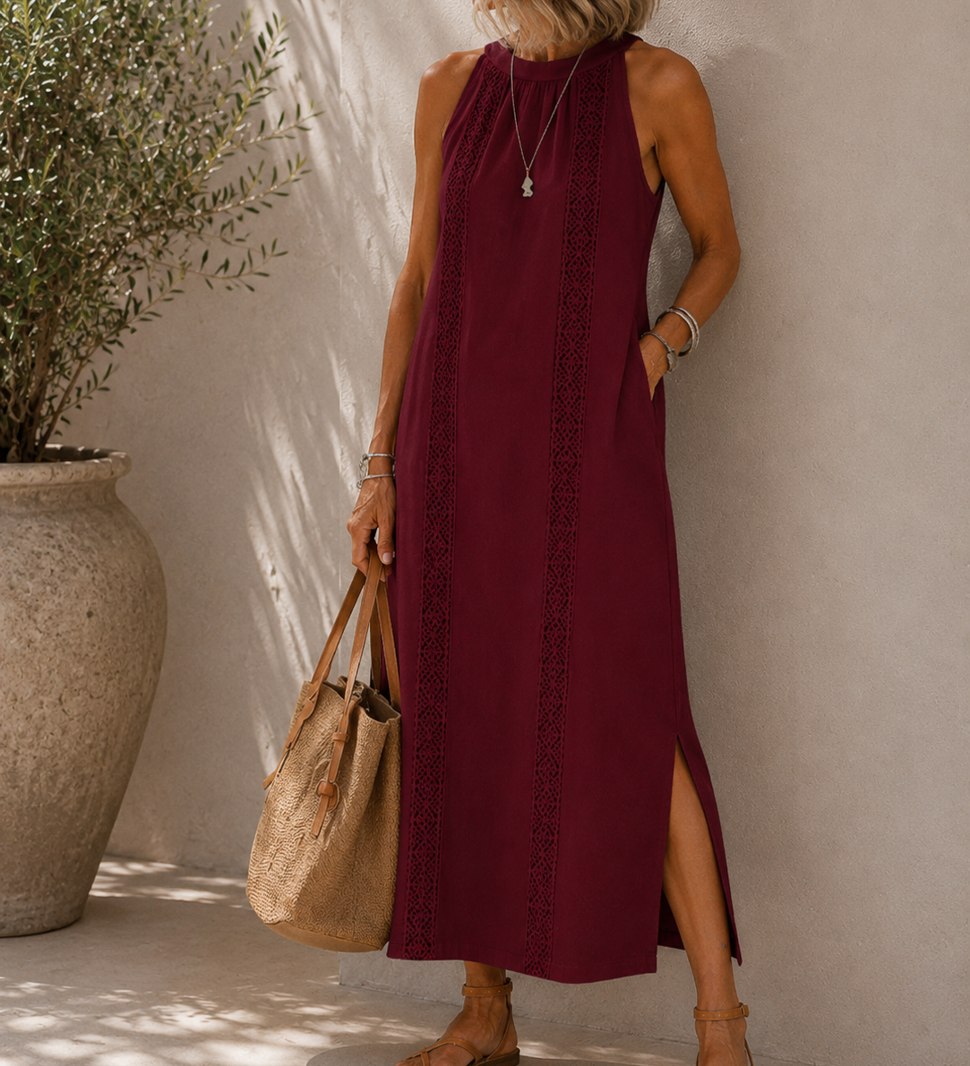 Relaxed Midi Dress