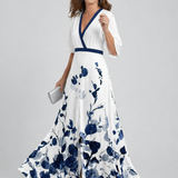 Moda Lusitana - Vestido Maxi Flutuante Floral